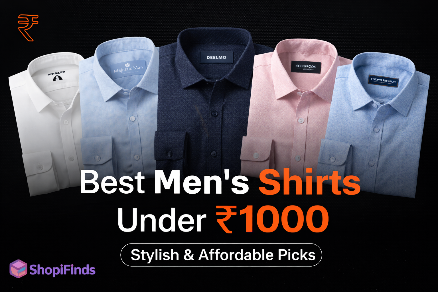 Best Men’s Shirts Under ₹1000 (Top Affordable Picks in 2025)